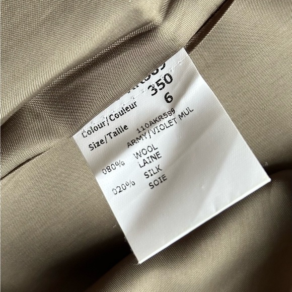 Michael Kors Collection Italy Silk & Wool Pencil Skirt - Picture 14 of 15